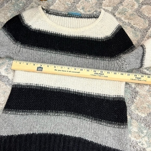 Alice + Olivia Sweater womens size small winter wool blend colorblock - Picture 6 of 10